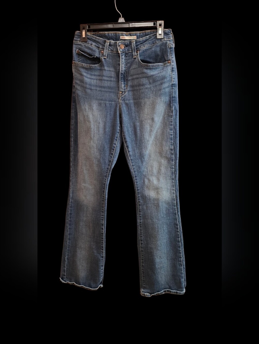 Levi's Medium Blue Flare Jeans Women Size 30
